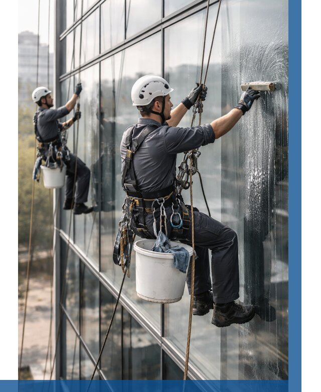 Мойка сплошного остекления в Соли-Илецке, заказать от 313 р.| ВЫСОТНИК-Сои