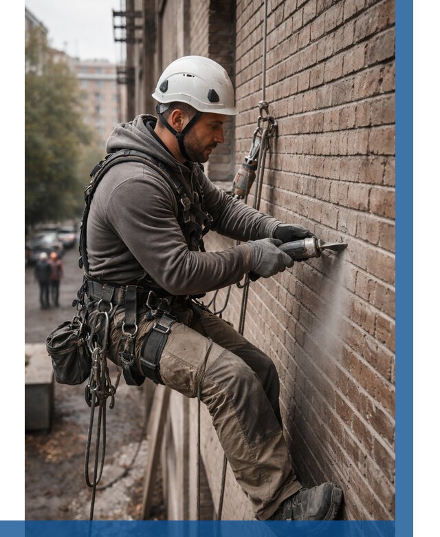 Расшивка кирпичных швов в Соли-Илецке от 625 р. | ВЫСОТНИК-Сои