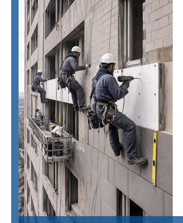 Монтаж фасадных термопанелей высокого качества в Соли-Илецке