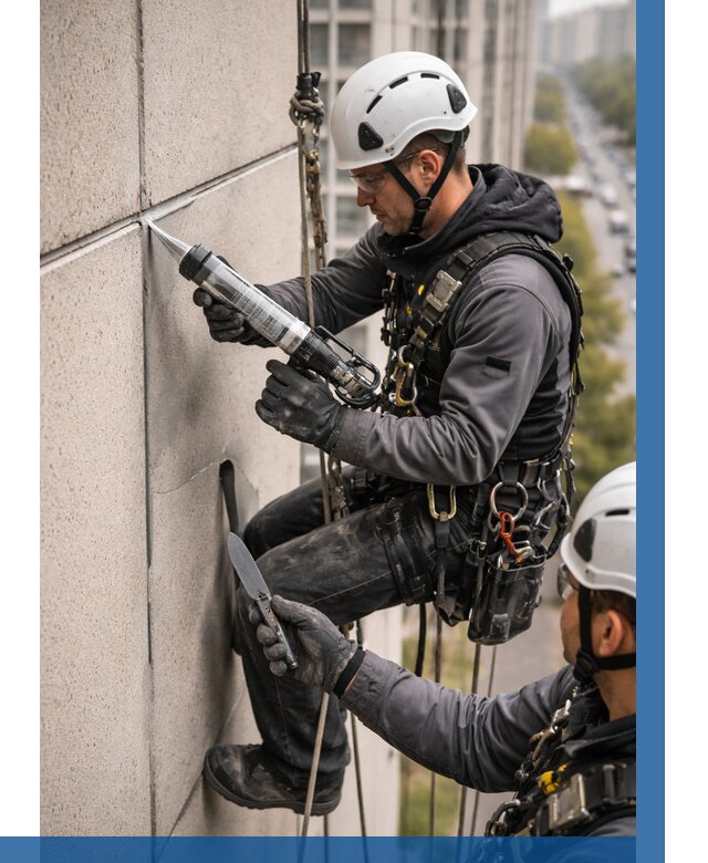 Первичная герметизация швов в Соли-Илецке от 625 р. | ВЫСОТНИК-Сои