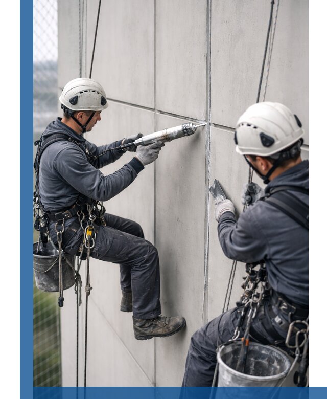 Первичная герметизация швов фасадов и кровель в Соли-Илецке