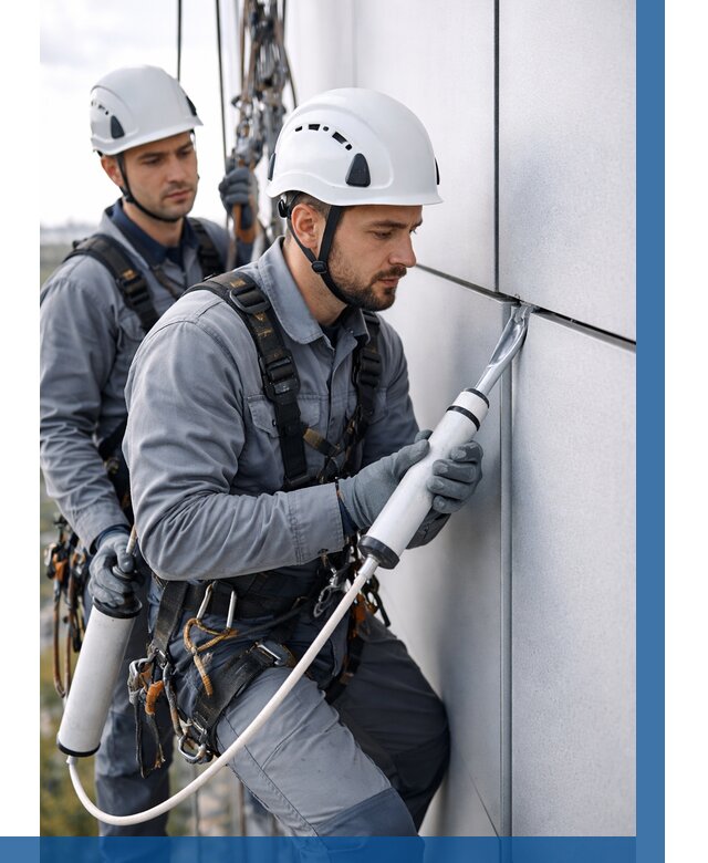 Герметизация швов вилатермом в Соли-Илецке от 625 р. | ВЫСОТНИК-Сои