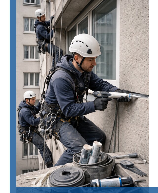 Герметизация швов лоджии в Соли-Илецке профессионально и надежно