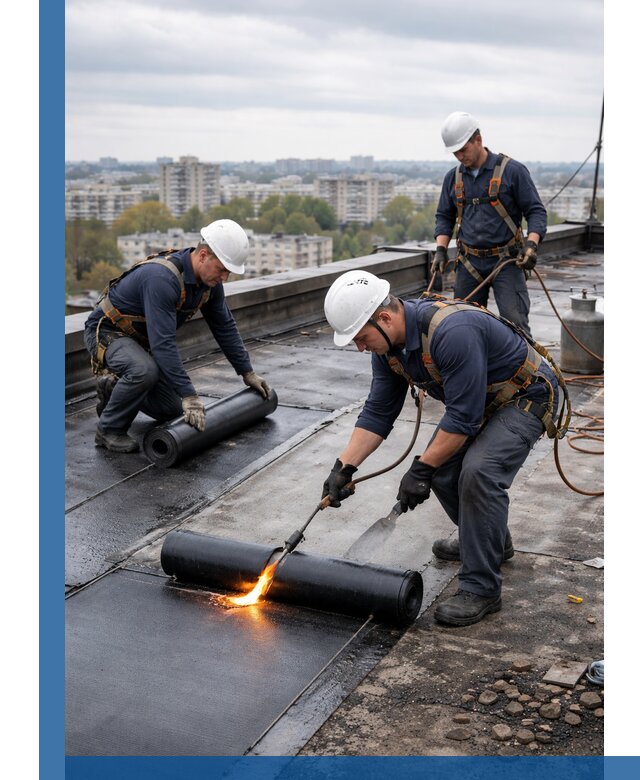Ремонт наплавляемой кровли в Соли-Илецке качественно и надежно