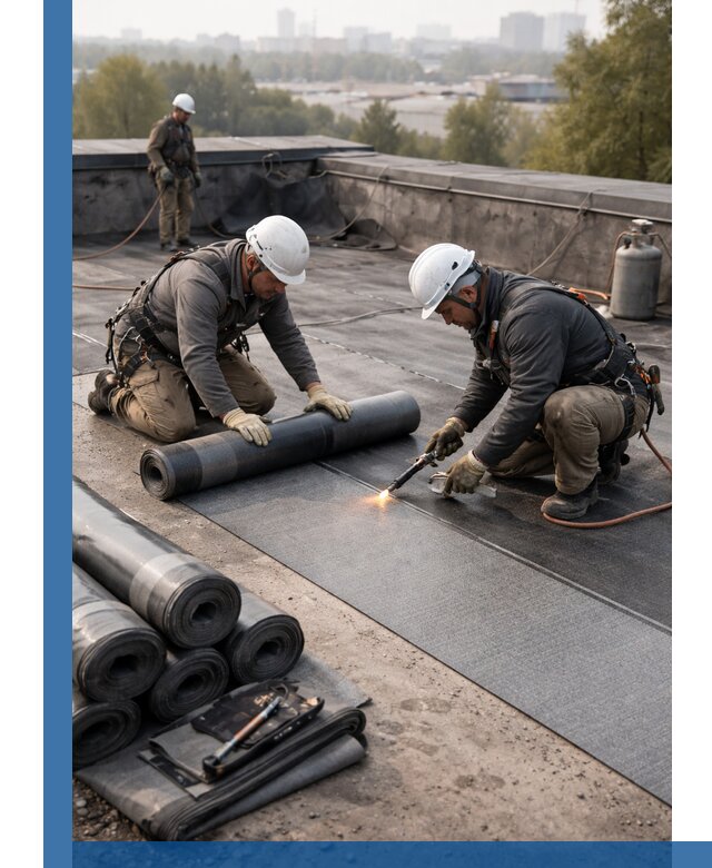 Монтаж мягкой кровли в Соли-Илецке профессионально и надежно