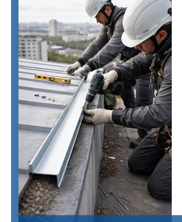 Монтаж капельника на кровле в Соли-Илецке с гарантией качества