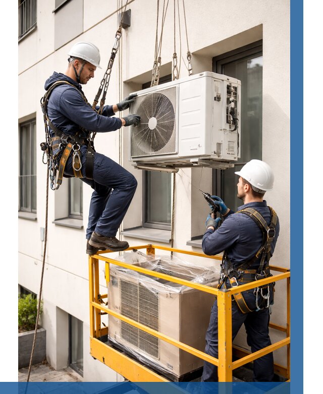 Демонтаж внешнего блока кондиционера в Соли-Илецке от 3646 р. | ВЫСОТНИК-Сои