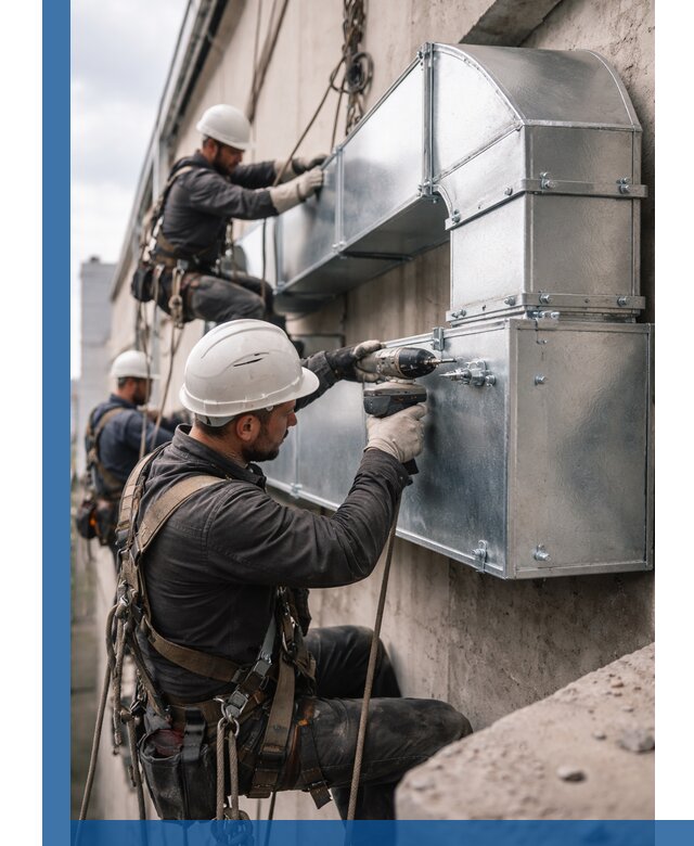 Профессиональный монтаж вентиляционных коробов в Соли-Илецке под ключ