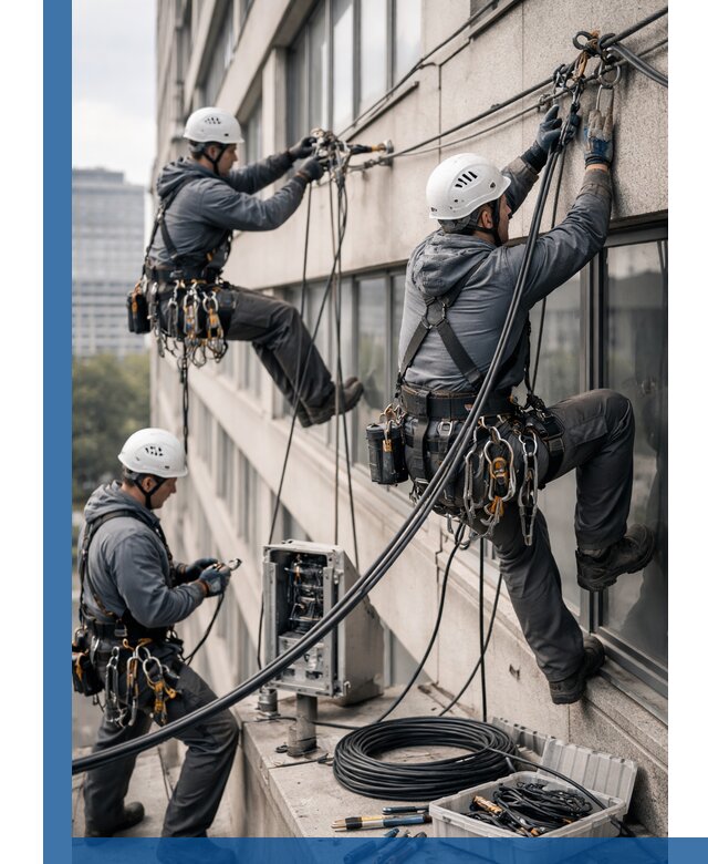 Прокладка оптоволоконного кабеля в Соли-Илецке под ключ с тестированием