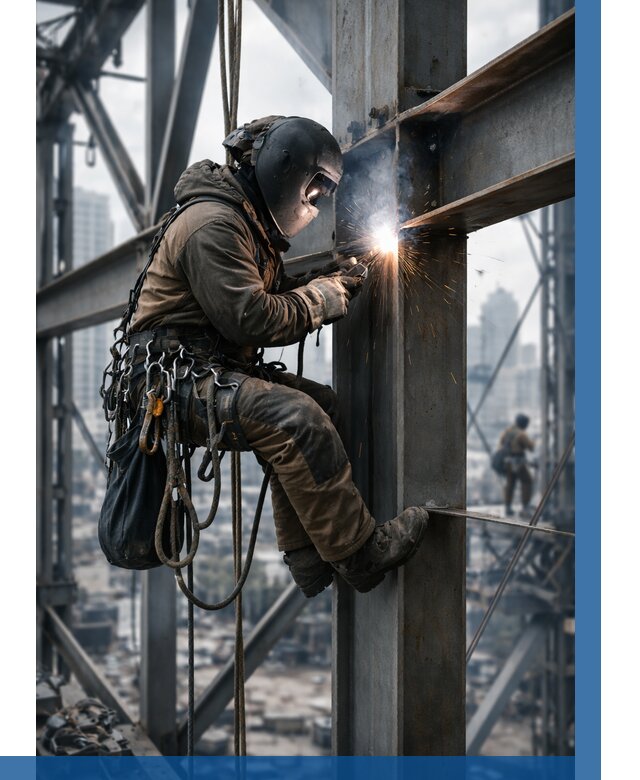 Высотные сварочные работы в Соли-Илецке от 3646 р. | ВЫСОТНИК-Сои