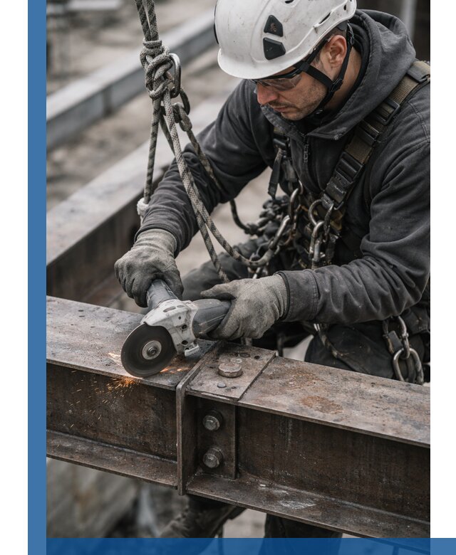 Резка металла на высоте в Соли-Илецке для зданий и конструкций