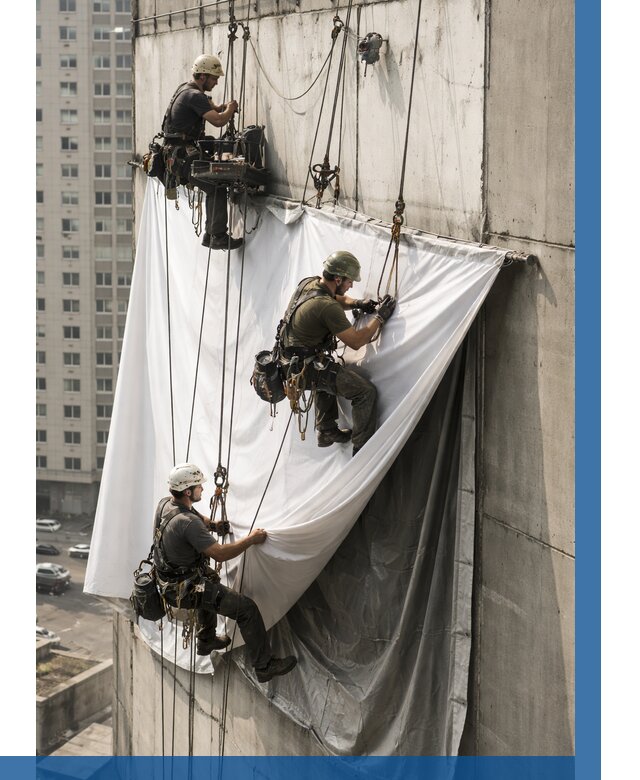 Замена баннерного полотна в Соли-Илецке от 6772 р. | ВЫСОТНИК-Сои—заказать