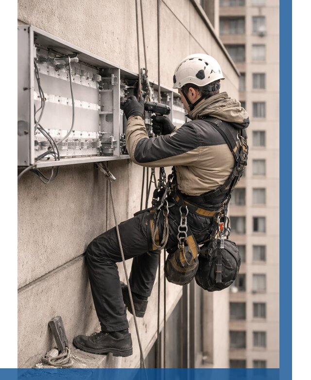 Ремонт вывески на высоте в Соли-Илецке от 4688 р. | ВЫСОТНИК-Сои