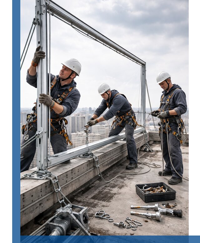 Монтаж крышных рекламных конструкций под ключ в Соли-Илецке