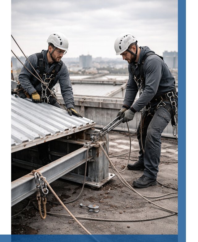 Демонтаж крышной установки в Соли-Илецке от 88553 р. | ВЫСОТНИК-Сои