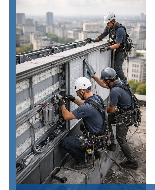 Профессиональное обслуживание крышной рекламы в Соли-Илецке под ключ