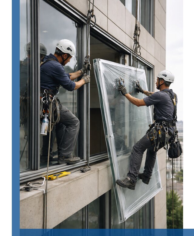 Профессиональная замена стекла в витраже в Соли-Илецке с гарантией