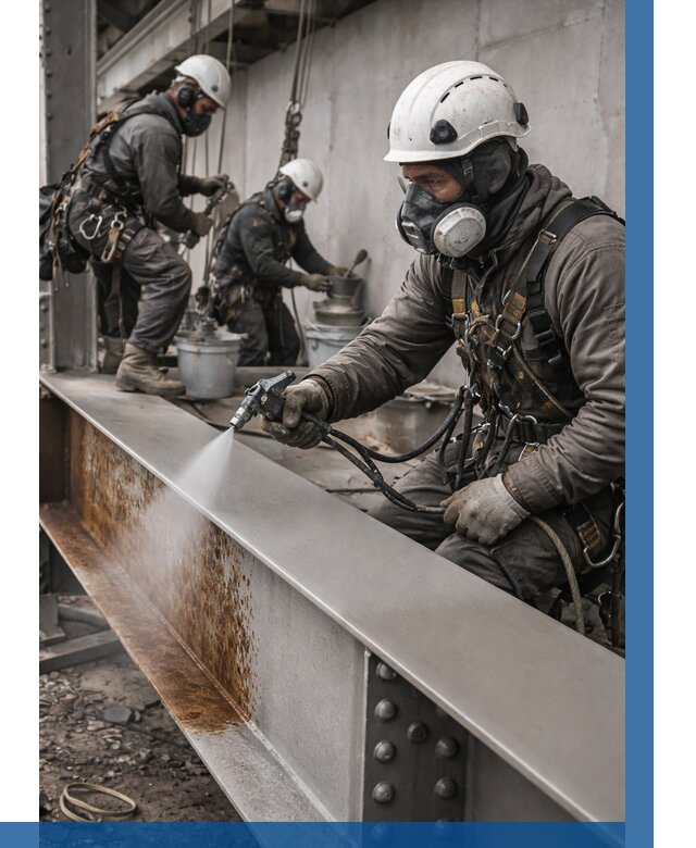 Антикоррозионная покраска металла в Соли-Илецке от 729 р. | ВЫСОТНИК-Сои