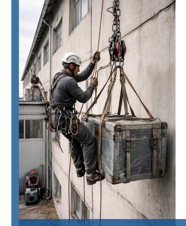 Подъем грузов на высоту в Соли-Илецке для промышленных объектов