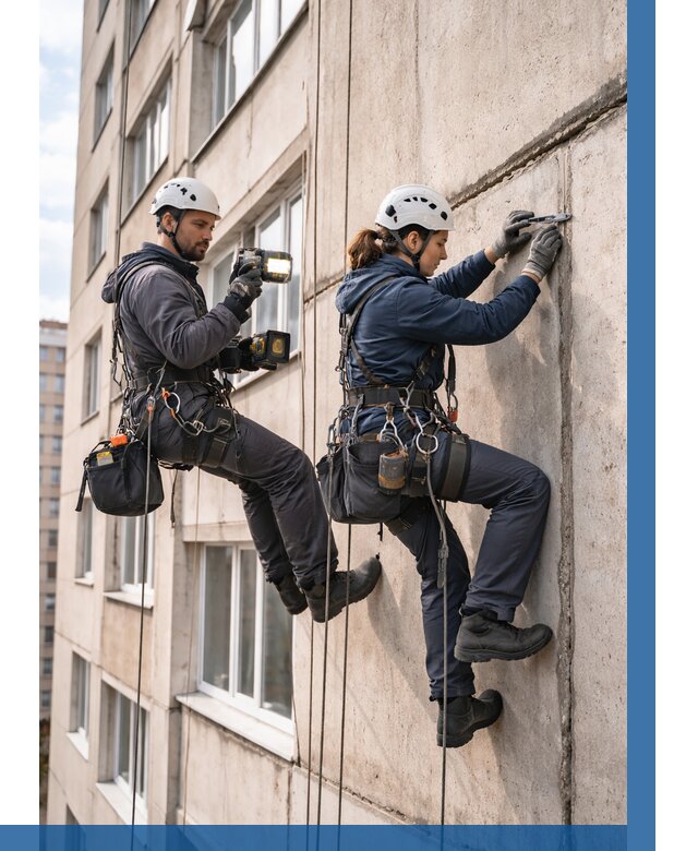 Обследование межпанельных швов в Соли-Илецке от 1875 р. | ВЫСОТНИК-Сои